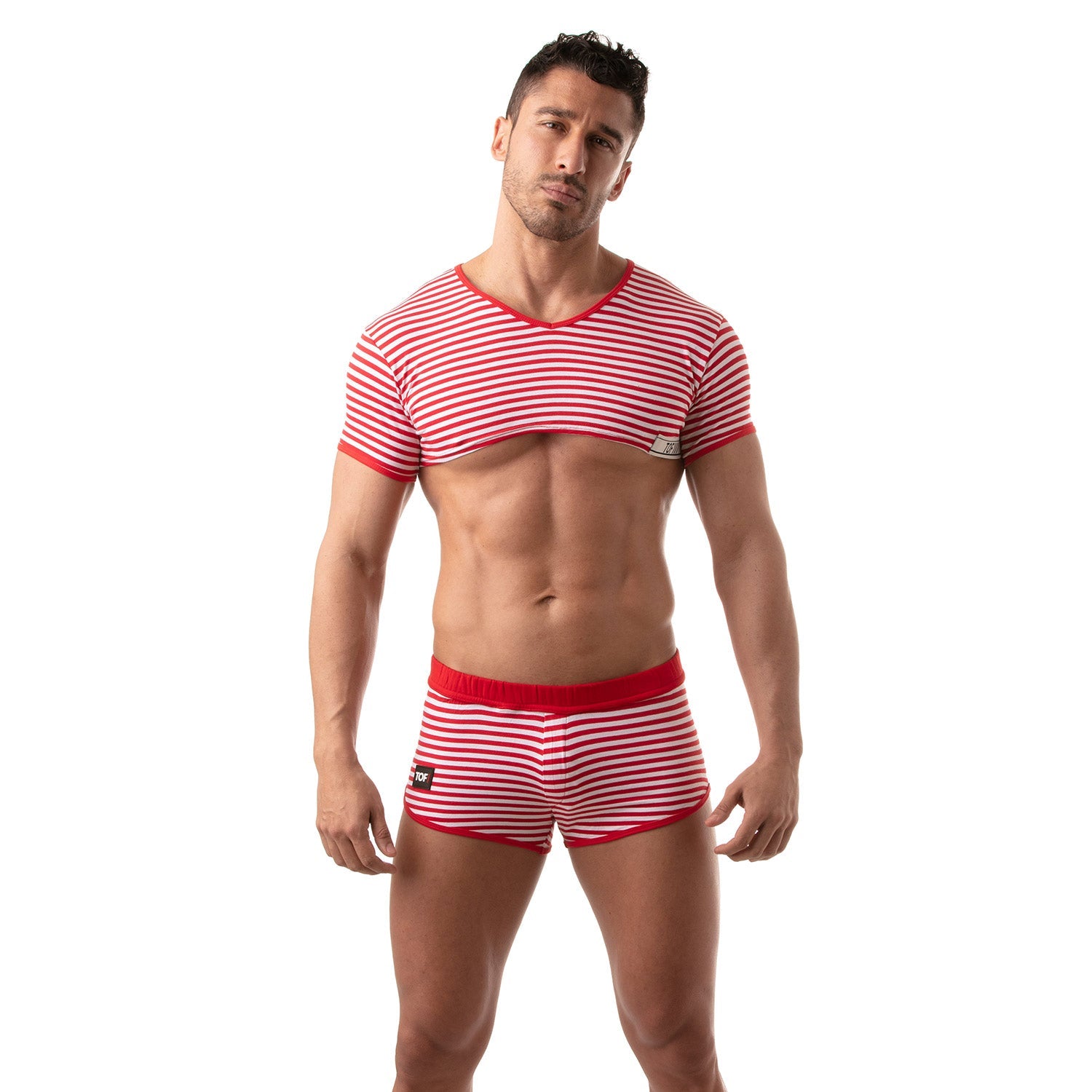 Sailor Crop Top - Rot - TOF Paris - Shop Deutschland Noodosz