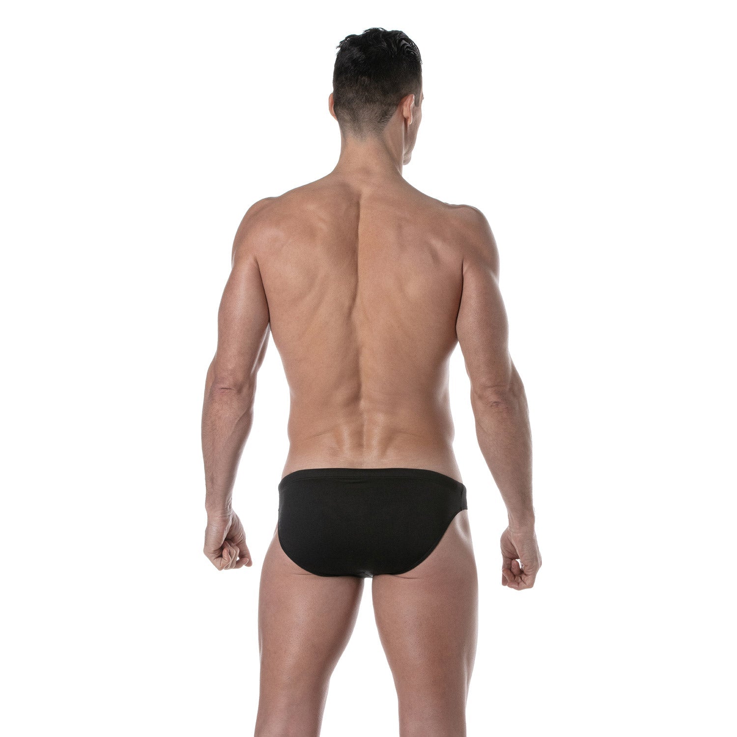 Schlichte Mini Badehose, Badeslip – Schwarz - TOF Paris - Shop Deutschland Noodosz