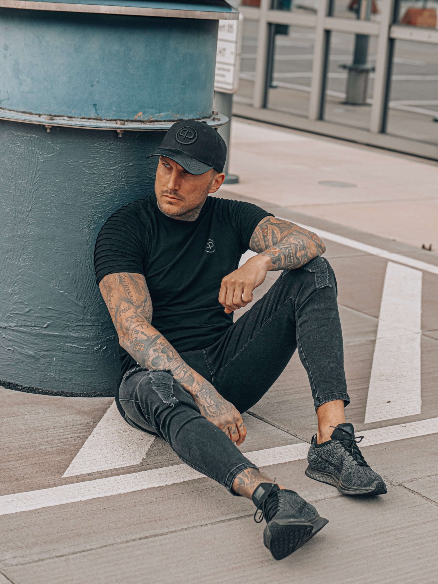 Shirt - All Black - Pablo & Capone - Shop Deutschland Noodosz
