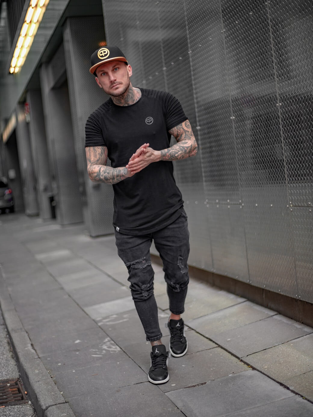 Shirt - All Black - Pablo & Capone - Shop Deutschland Noodosz