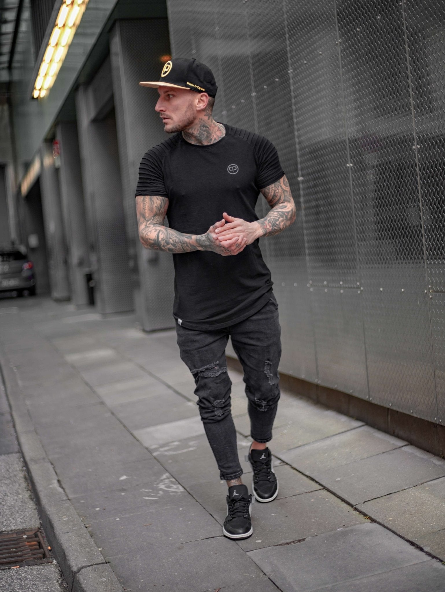 Shirt - Black - Pablo & Capone - Shop Deutschland Noodosz