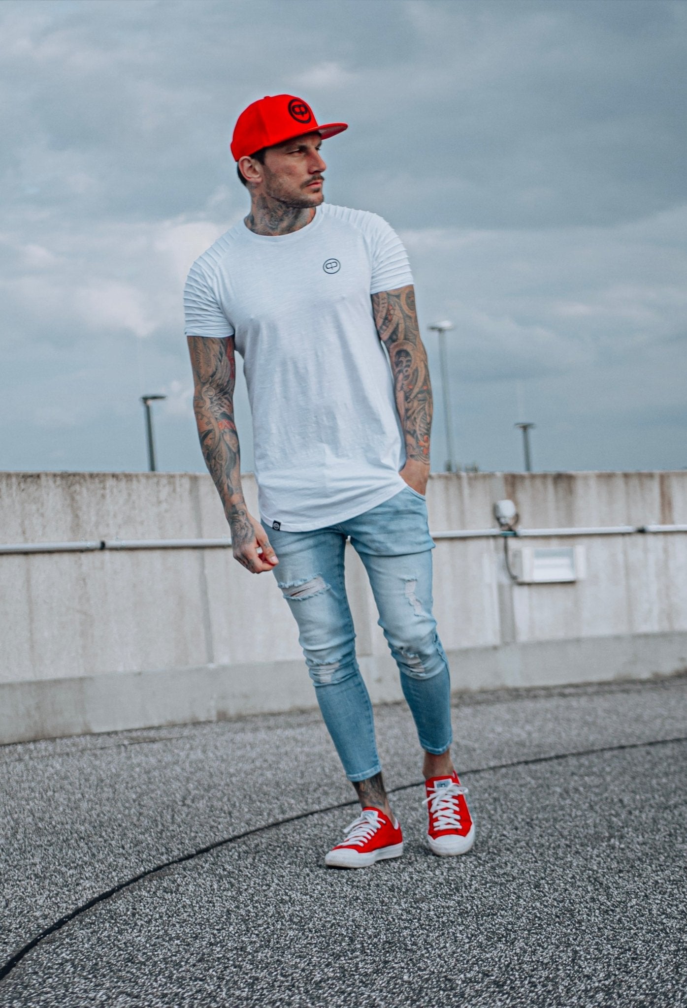 Shirt - White - Pablo & Capone - Shop Deutschland Noodosz