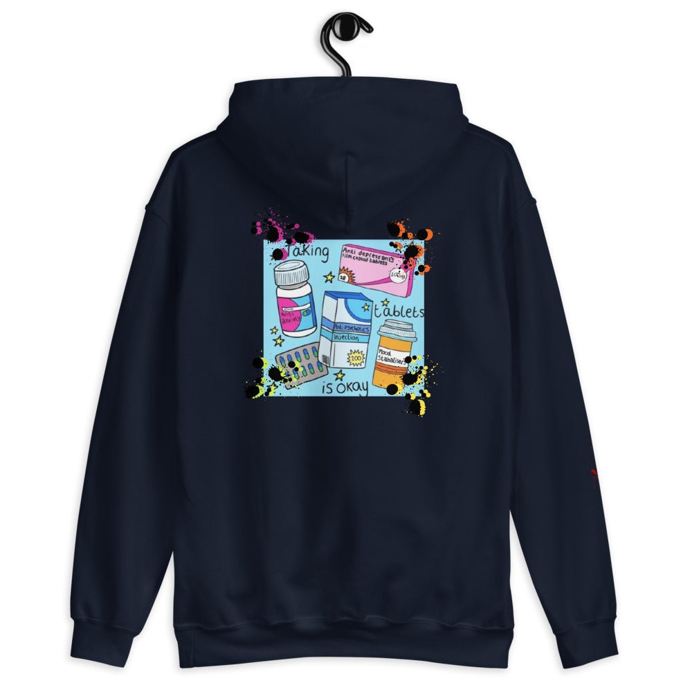SINNERS x Taking Tablets is Okay Kapuzenpullover - NiZED - Shop Deutschland Noodosz