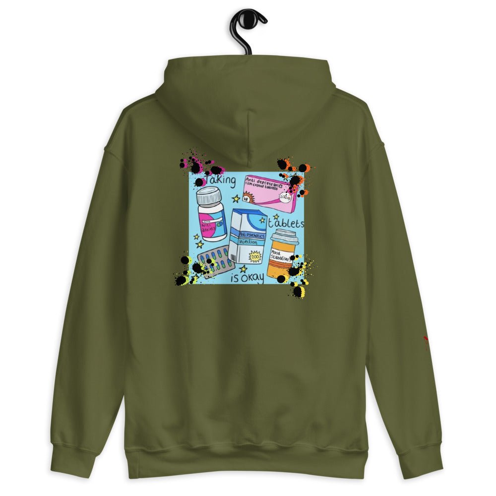 SINNERS x Taking Tablets is Okay Kapuzenpullover - NiZED - Shop Deutschland Noodosz