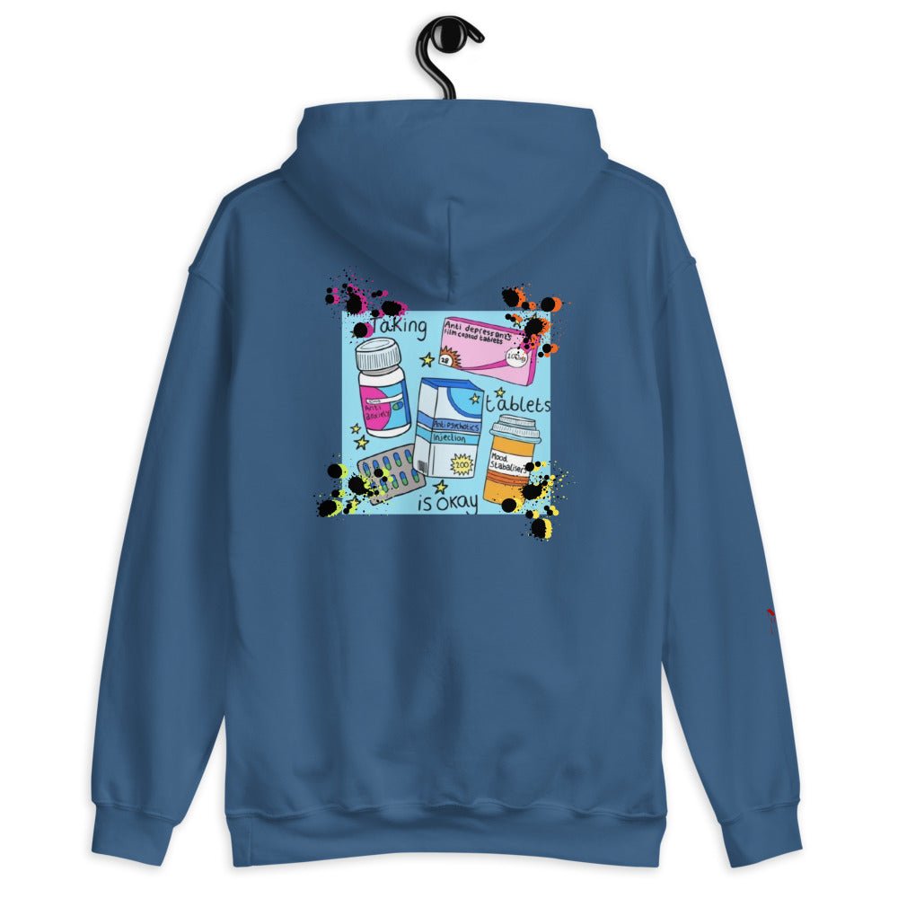 SINNERS x Taking Tablets is Okay Kapuzenpullover - NiZED - Shop Deutschland Noodosz