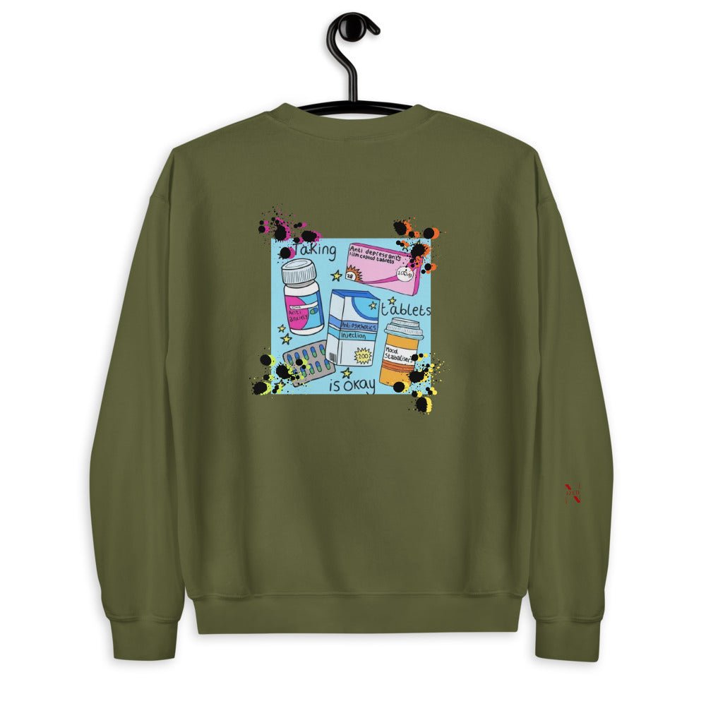 SINNERS x Taking Tablets is Okay Sweater - NiZED - Shop Deutschland Noodosz
