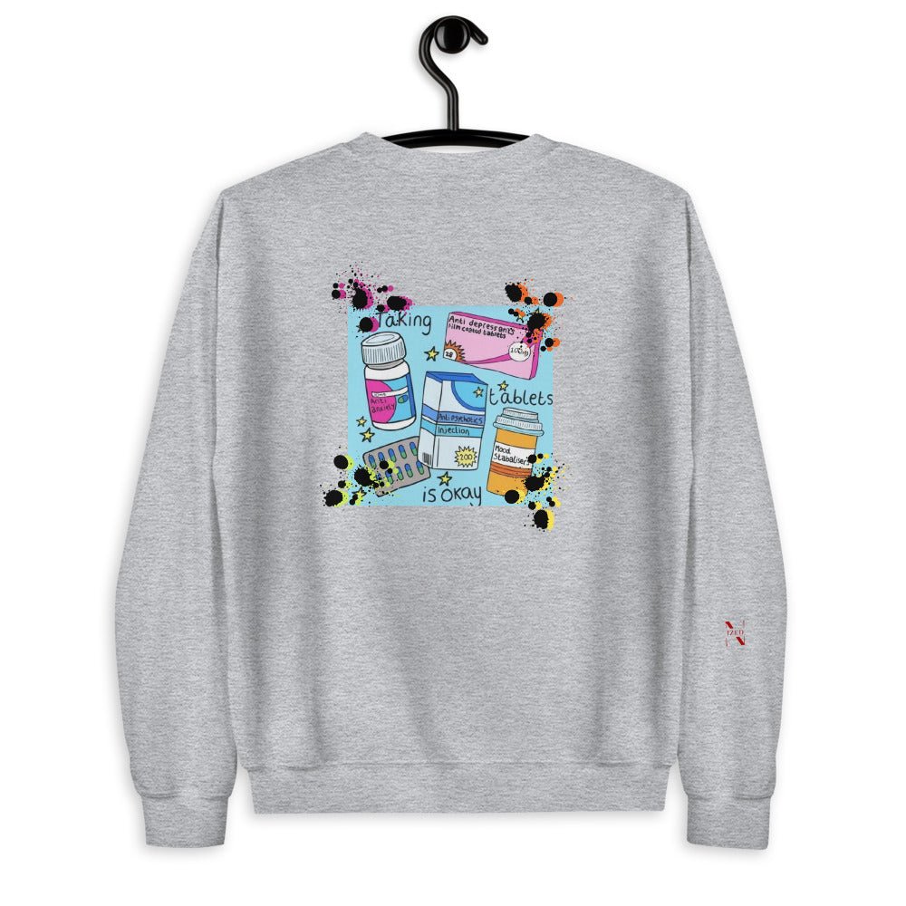 SINNERS x Taking Tablets is Okay Sweater - NiZED - Shop Deutschland Noodosz