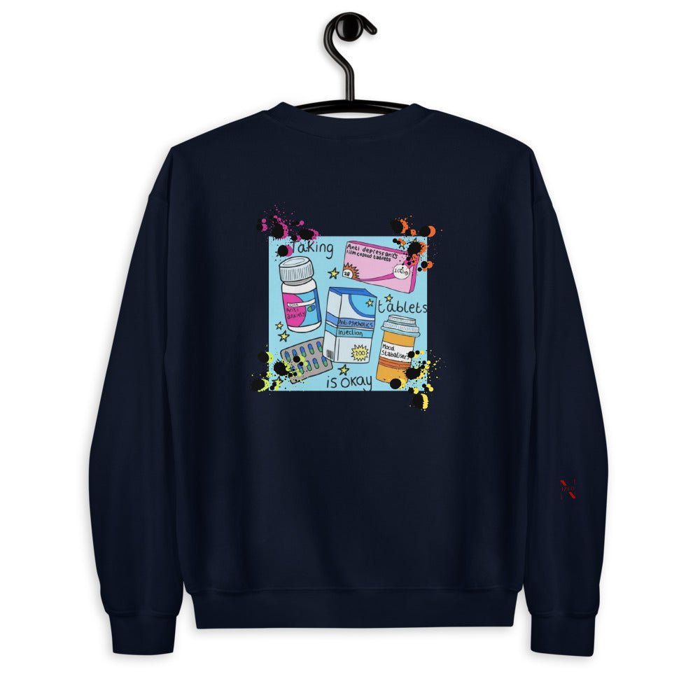 SINNERS x Taking Tablets is Okay Sweater - NiZED - Shop Deutschland Noodosz