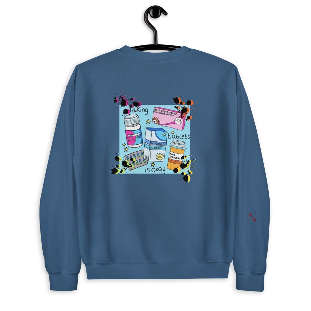 SINNERS x Taking Tablets is Okay Sweater - NiZED - Shop Deutschland Noodosz