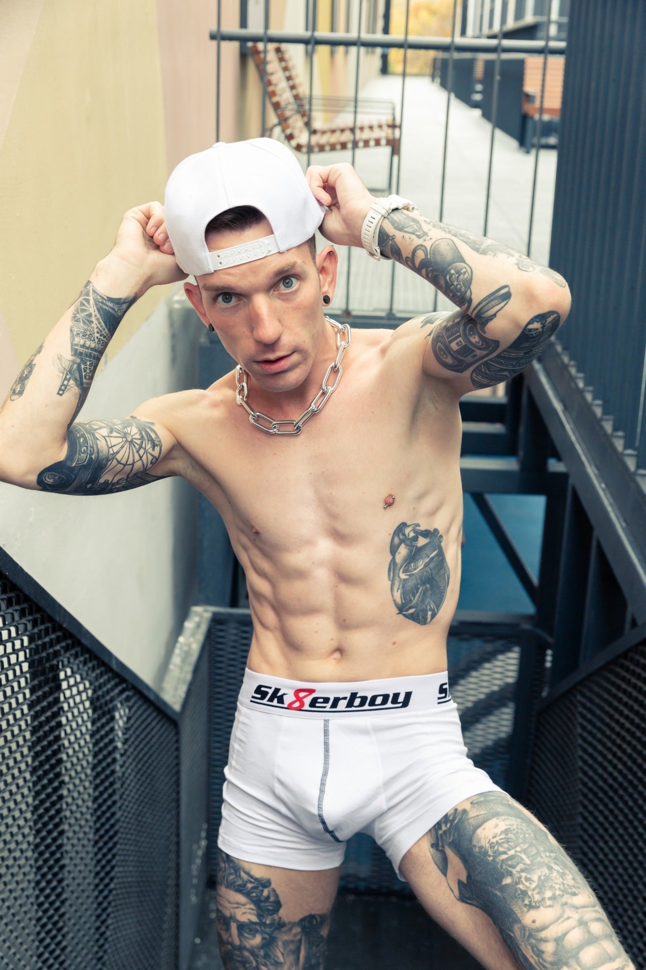Sk8erboy® Basic Boxershorts weiß - Sk8erboy® - Shop Deutschland Noodosz