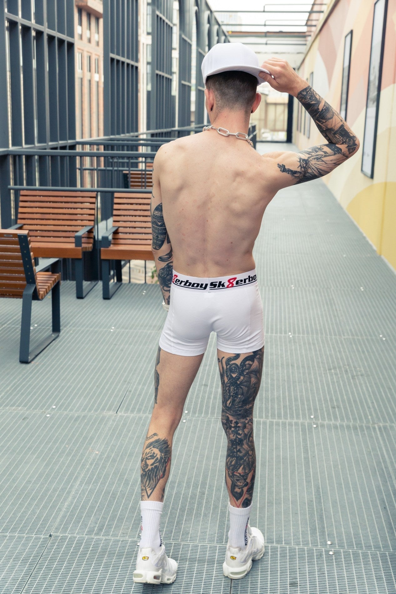 Sk8erboy® Basic Boxershorts weiß - Sk8erboy® - Shop Deutschland Noodosz