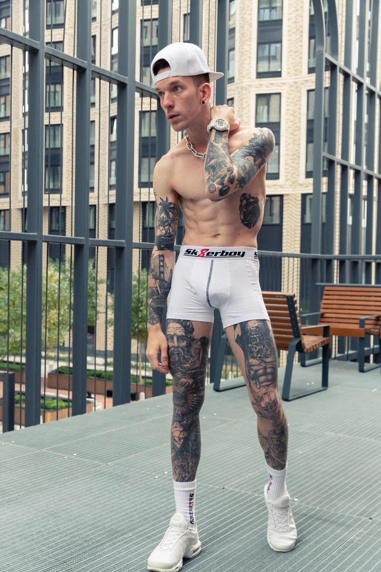 Sk8erboy® Basic Boxershorts weiß - Sk8erboy® - Shop Deutschland Noodosz