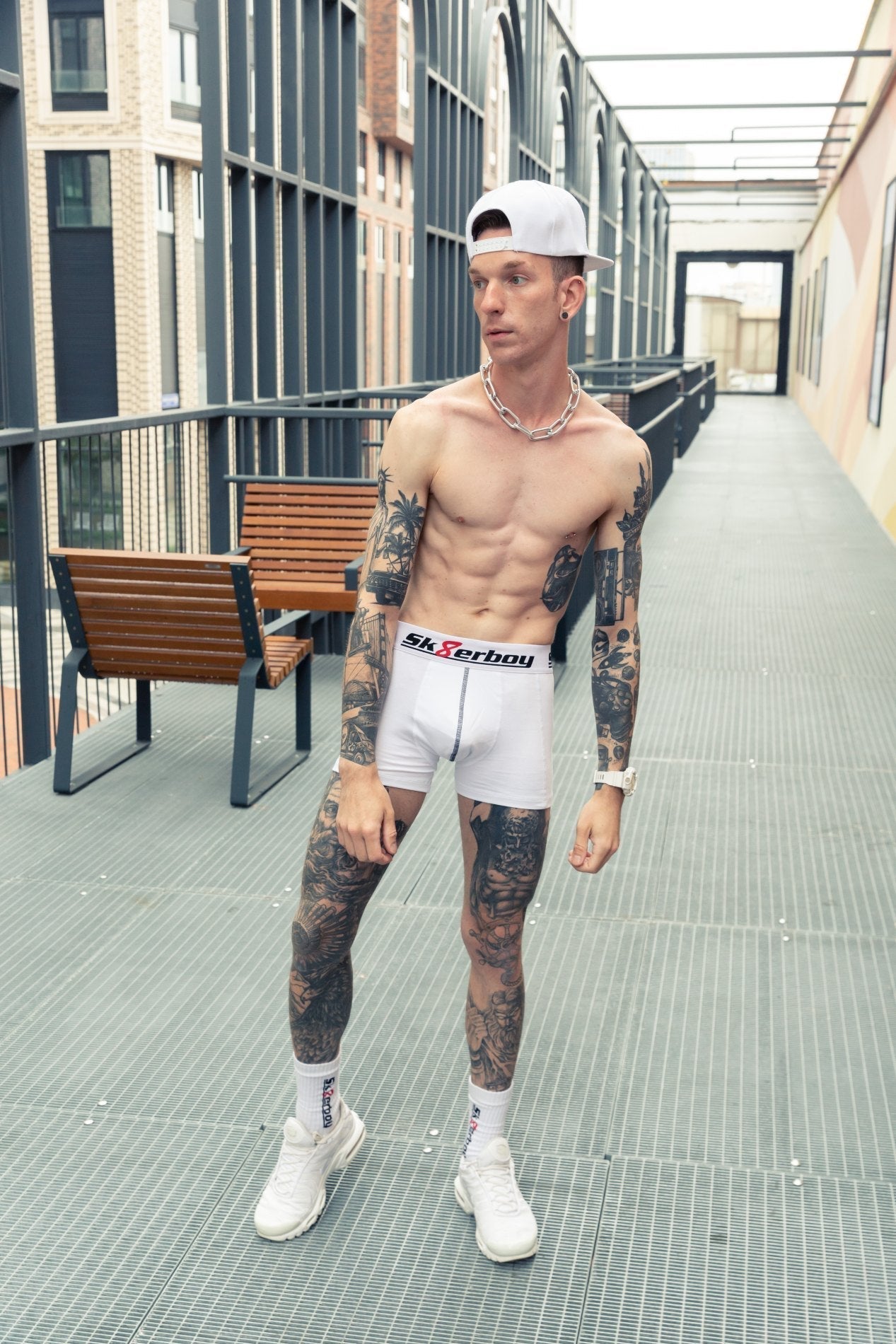Sk8erboy® Basic Boxershorts weiß - Sk8erboy® - Shop Deutschland Noodosz
