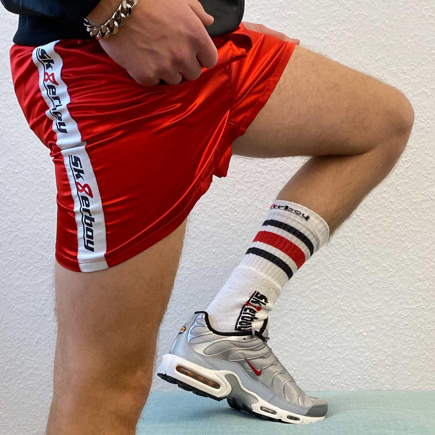 Sk8erboy® Shiny Boxershorts rot Sk8erboy® Underwear nudosz.myshopify.com