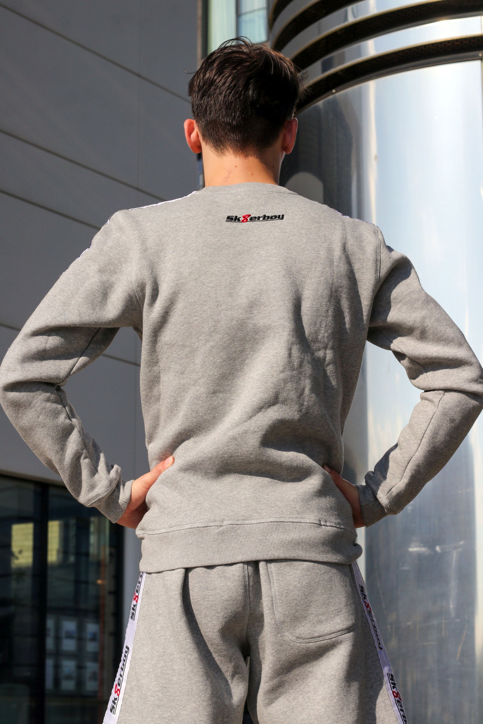 Sk8erboy® Heavy Sweatshirt grau Sk8erboy® Sweatshirt nudosz.myshopify.com