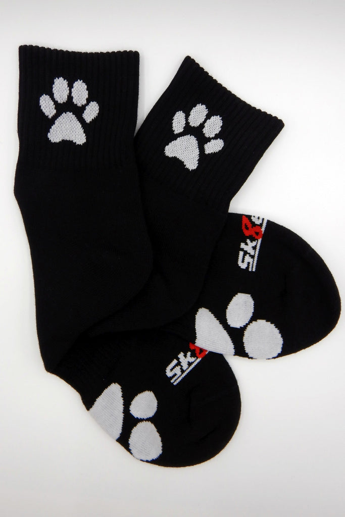 Sk8erboy® PUPPY Short Crew Socks schwarz Sk8erboy® Socken nudosz.myshopify.com