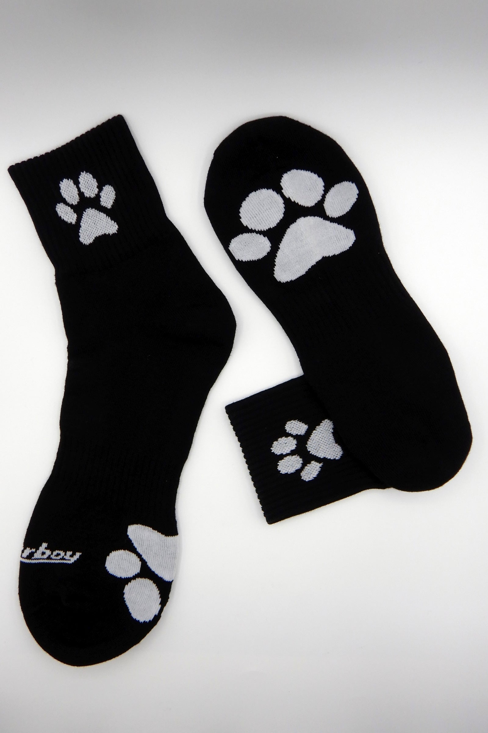Sk8erboy® PUPPY Short Crew Socks schwarz Sk8erboy® Socken nudosz.myshopify.com