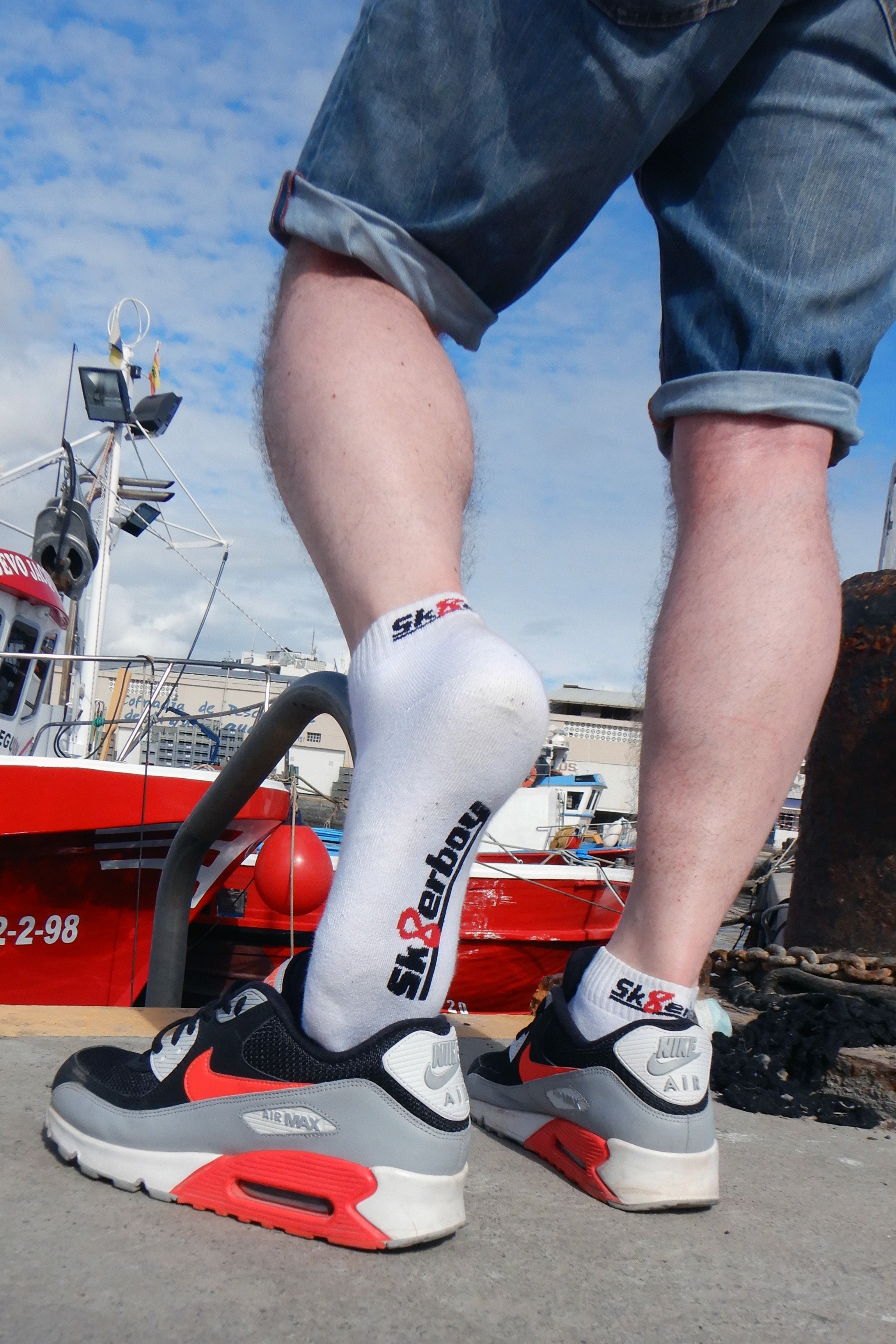 Sk8erboy® Quarter Socks weiß