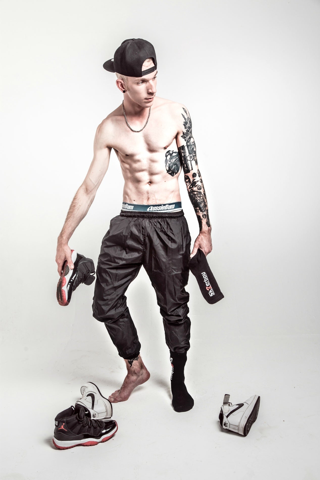 Sk8erboy® CREW Socks schwarz Sk8erboy® Socken nudosz.myshopify.com