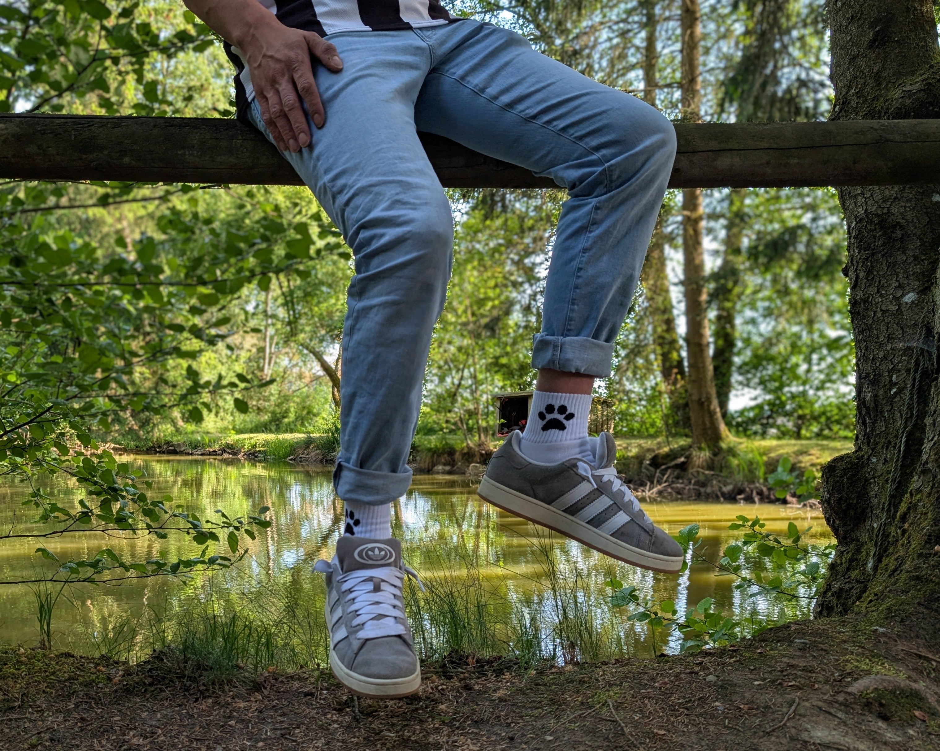 Sk8erboy® PUPPY Short Crew Socks weiß