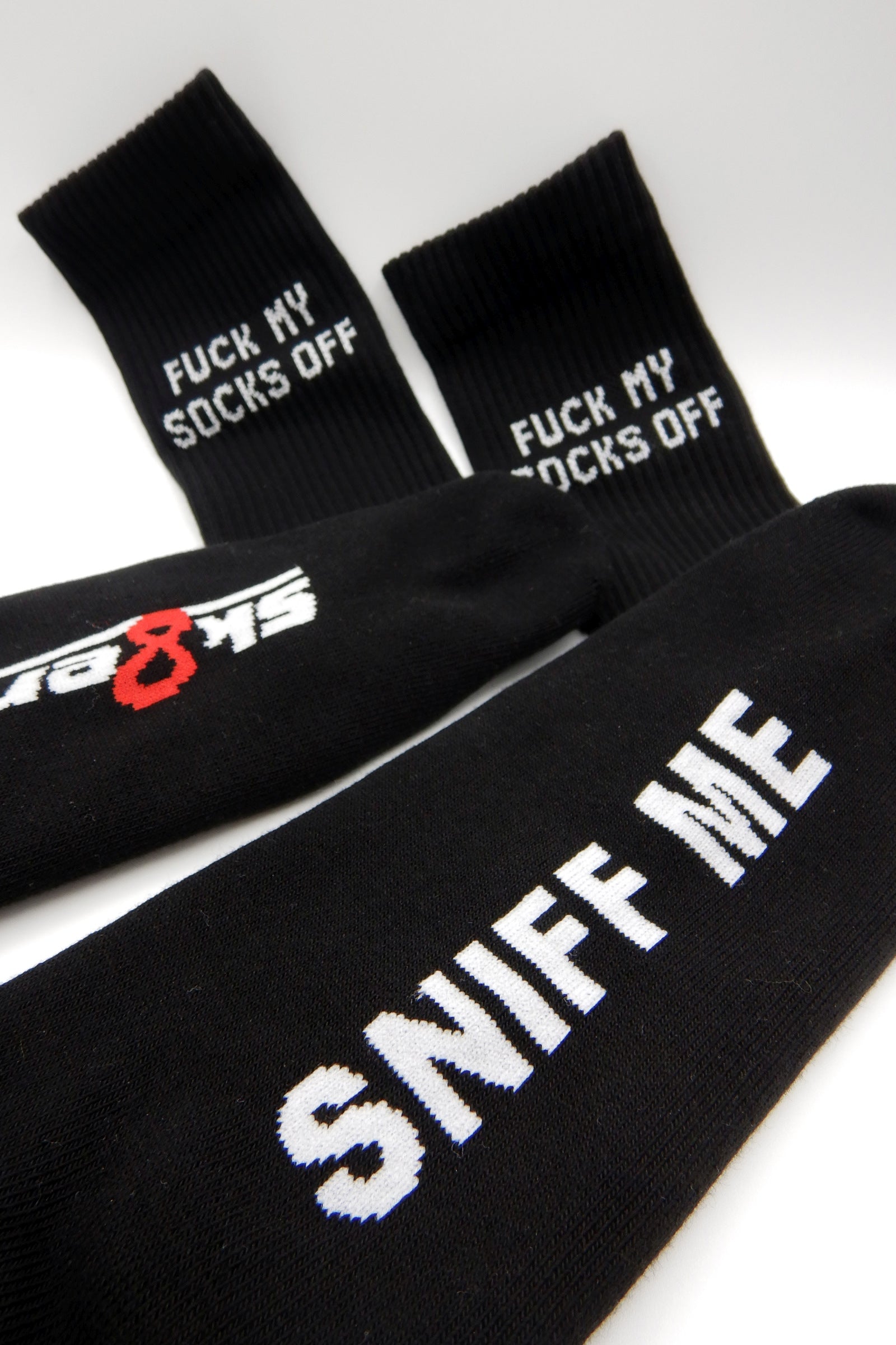 Sk8erboy® SNIFF ME Socks schwarz Sk8erboy® Socken nudosz.myshopify.com