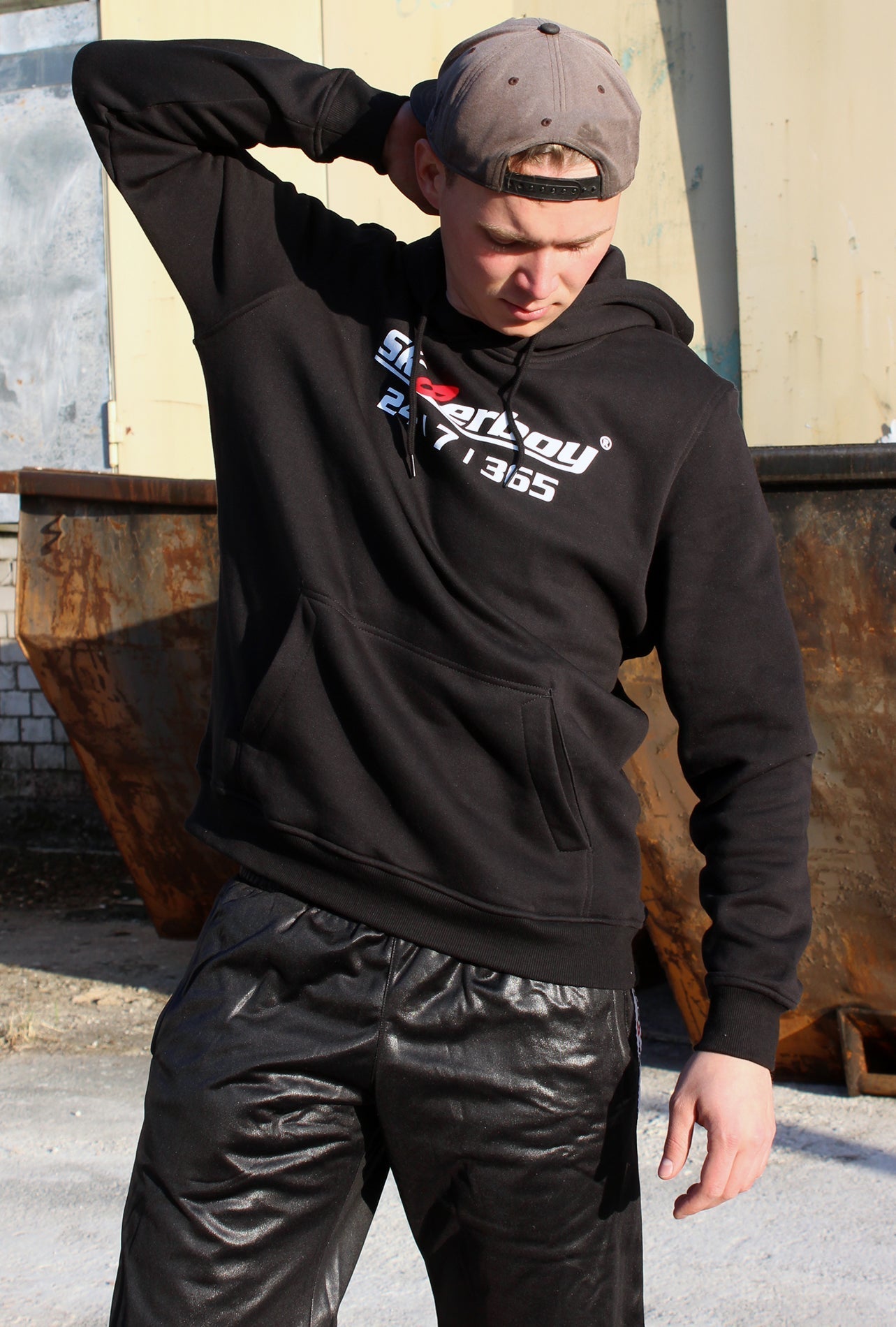 Sk8erboy® Kapuzen - Sweat - Shirt 24 | 7 | 365 - Sk8erboy® - Shop Deutschland Noodosz