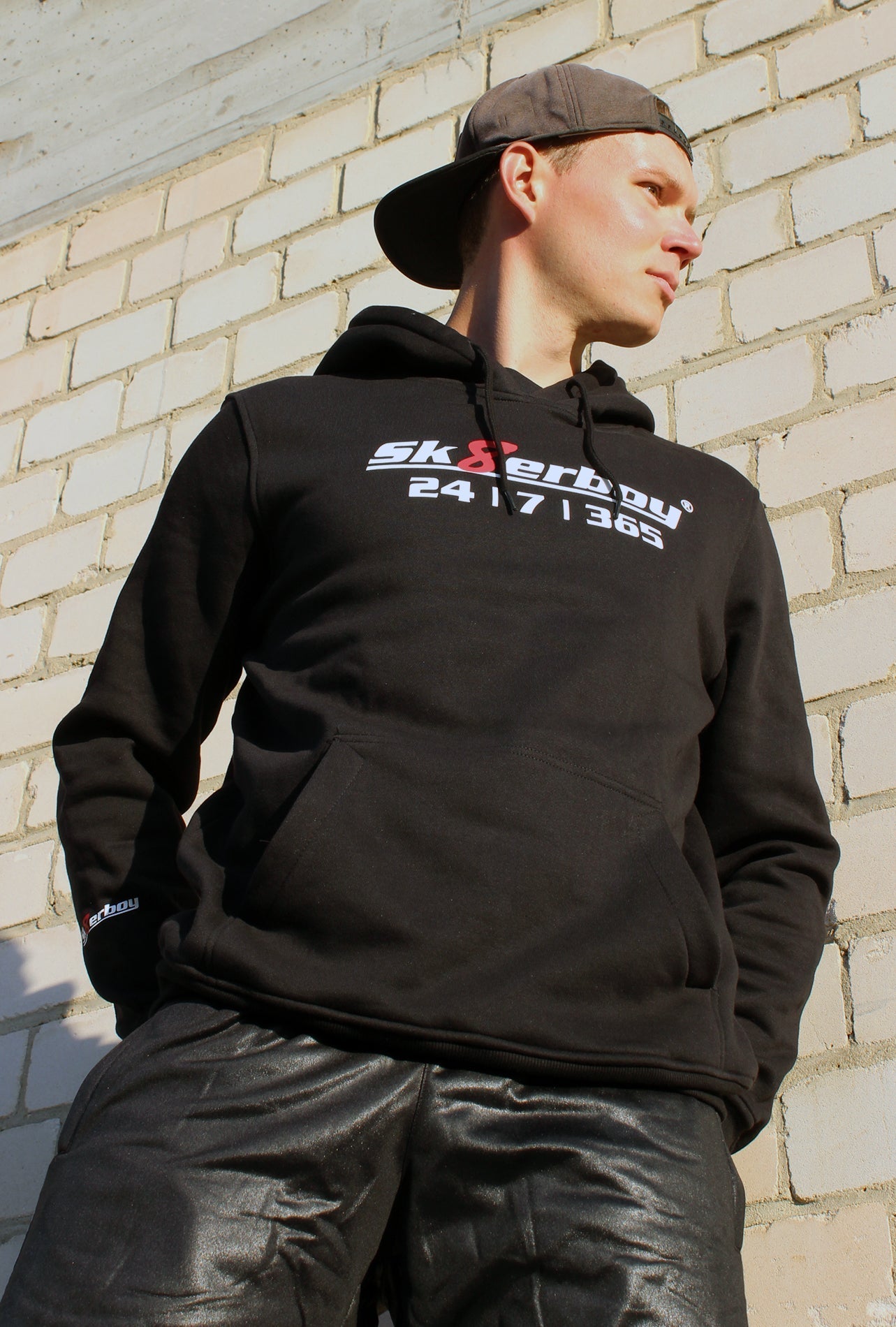 Sk8erboy® Kapuzen - Sweat - Shirt 24 | 7 | 365 - Sk8erboy® - Shop Deutschland Noodosz