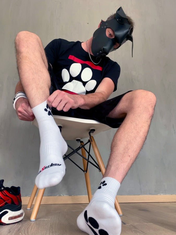 Sk8erboy® PUPPY Short Crew Socks weiß - Sk8erboy® - Shop Deutschland Noodosz