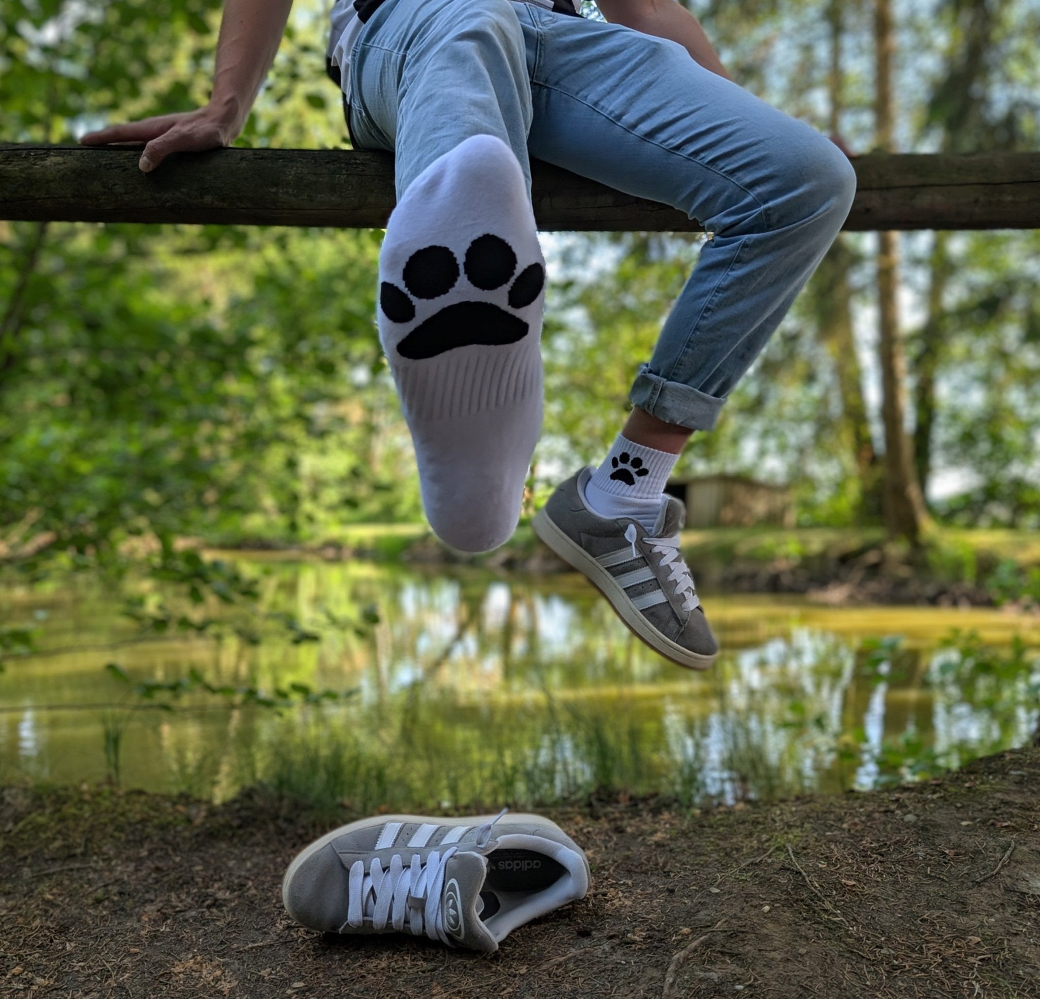Sk8erboy® PUPPY Short Crew Socks weiß - Sk8erboy® - Shop Deutschland Noodosz