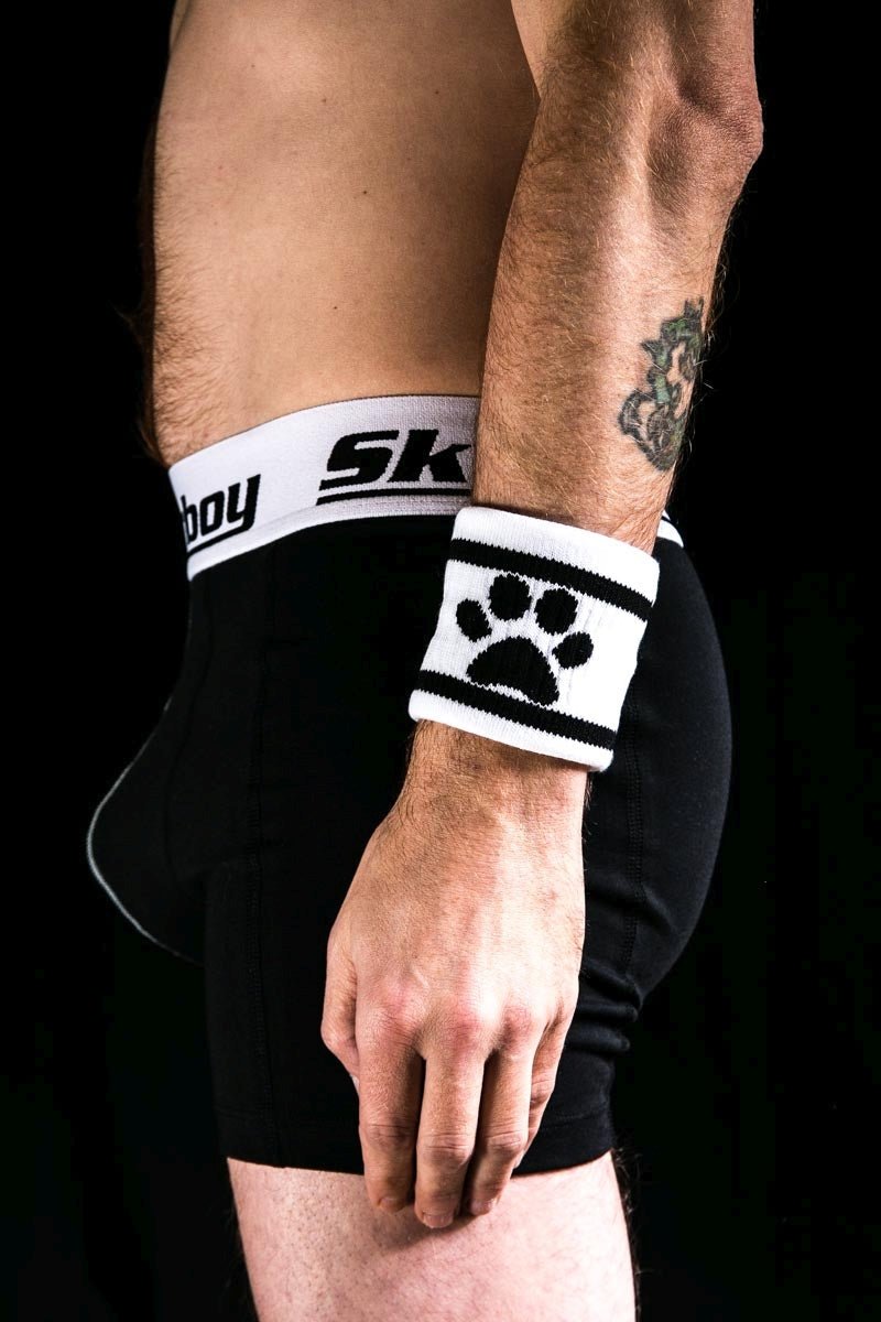 Sk8erboy® Schweißband DOG PAW weiß - Sk8erboy® - Shop Deutschland Noodosz