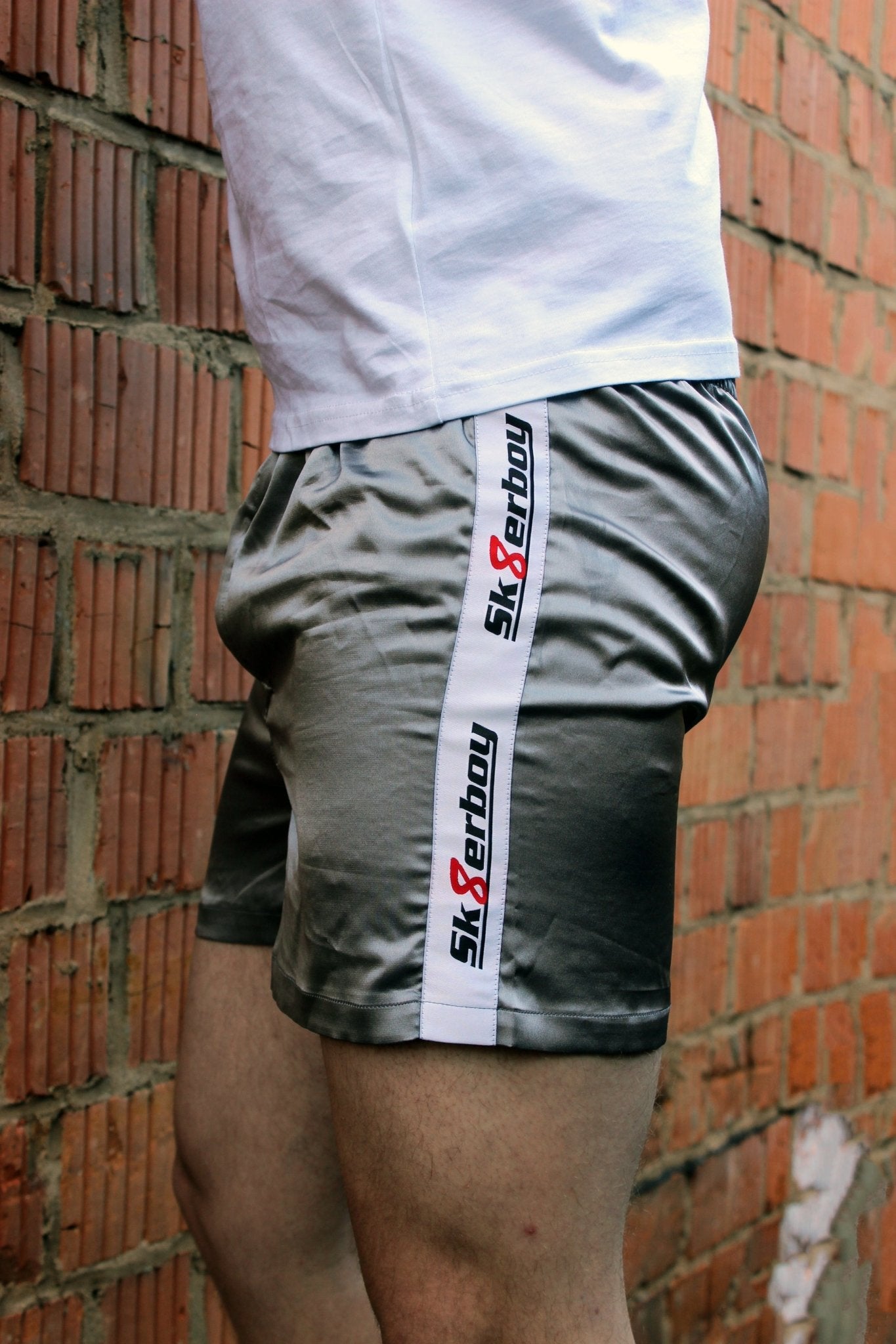 Sk8erboy® Shiny Boxershorts silber - Sk8erboy® - Shop Deutschland Noodosz
