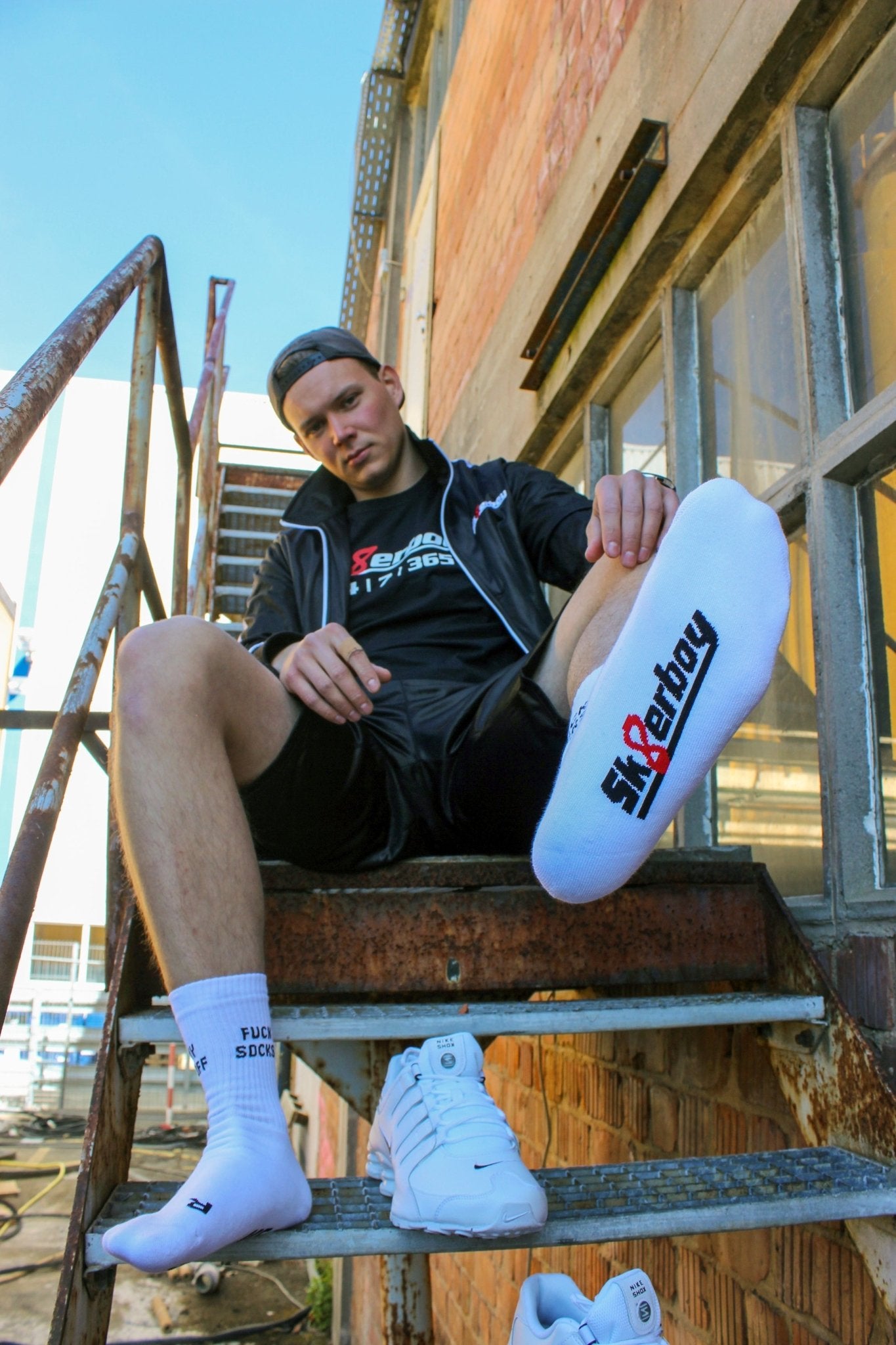Sk8erboy® SNIFF ME Socks weiß - Sk8erboy® - Shop Deutschland Noodosz