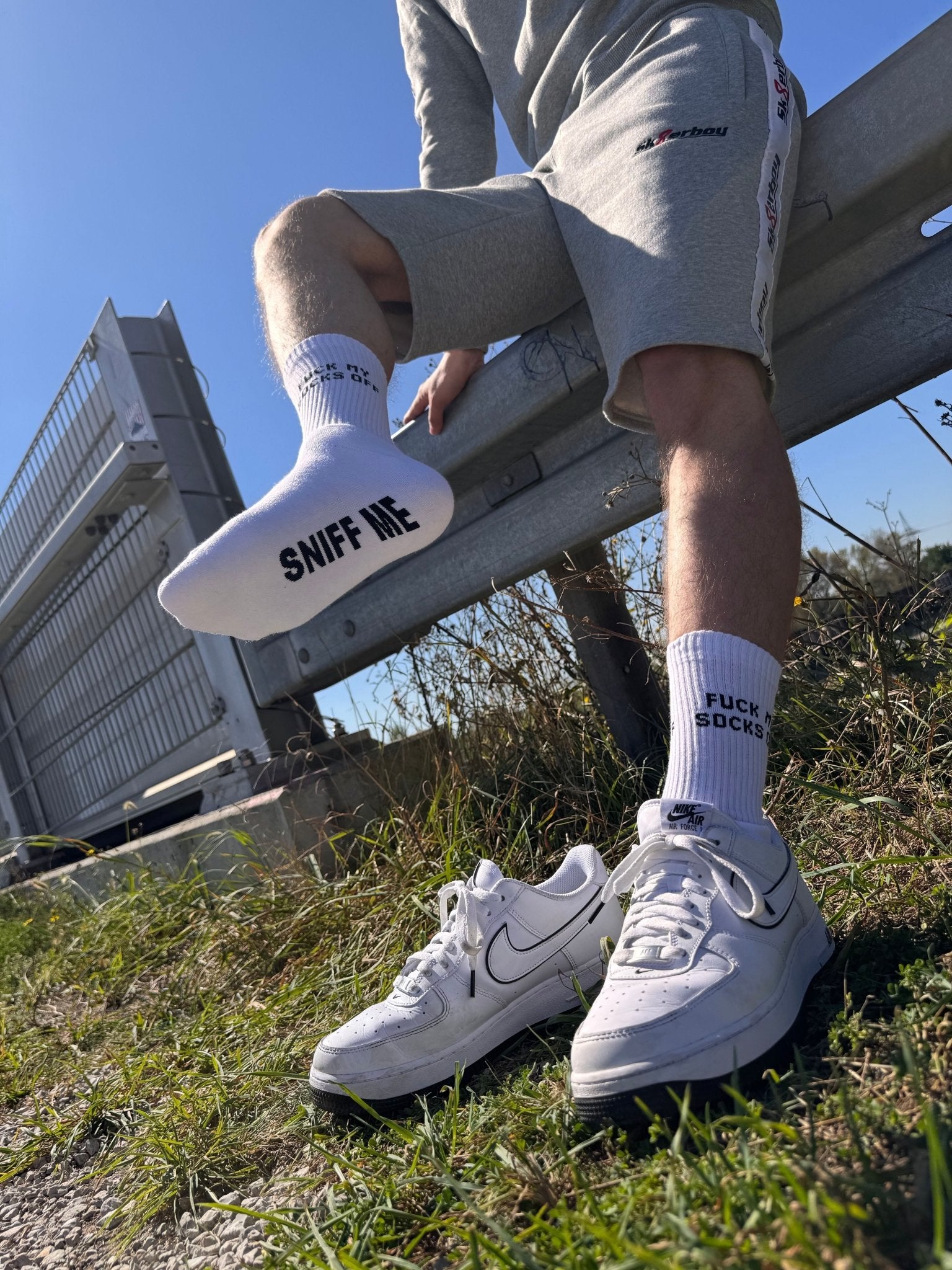 Sk8erboy® SNIFF ME Socks weiß - Sk8erboy® - Shop Deutschland Noodosz