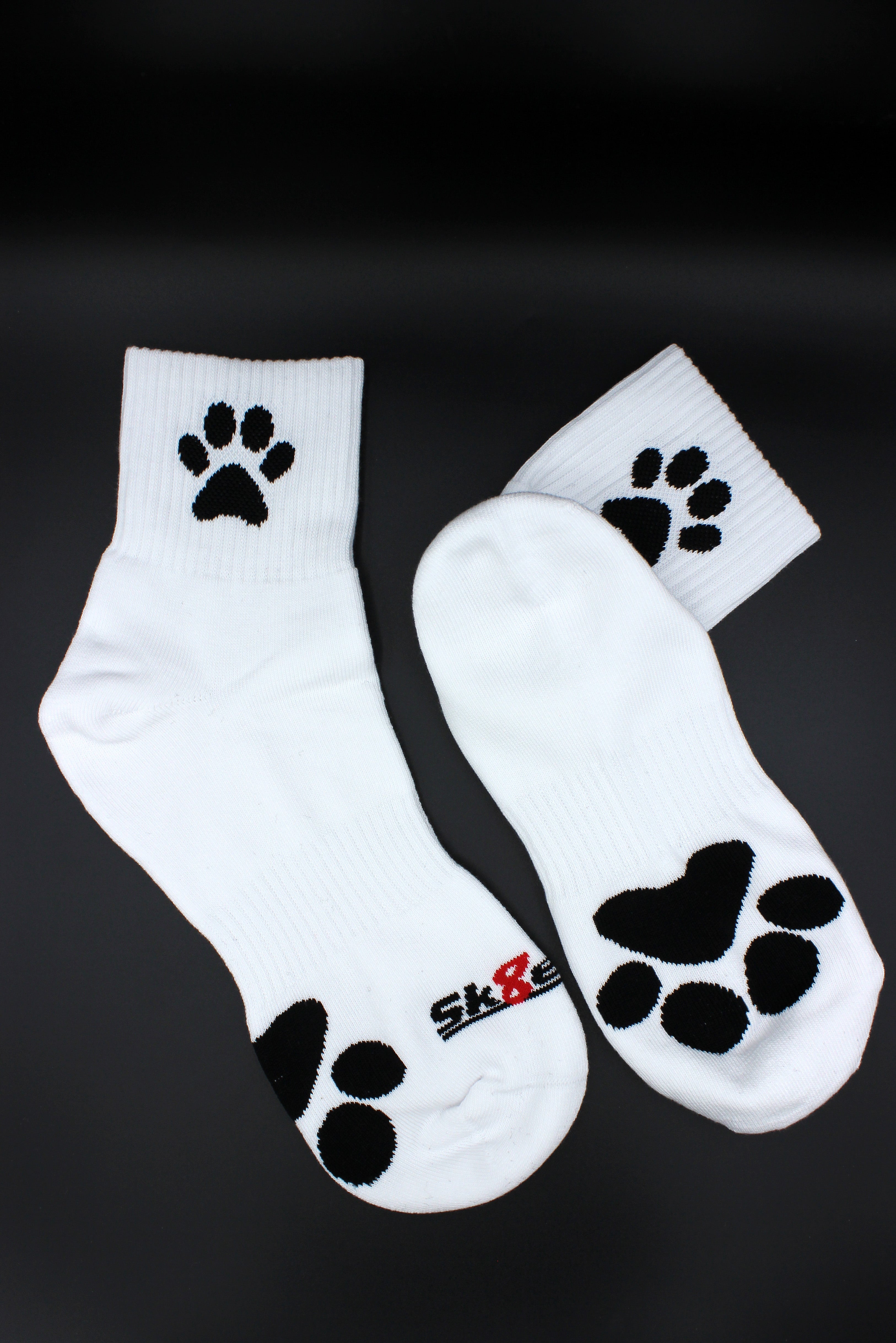 Sk8erboy® PUPPY Short Crew Socks weiß