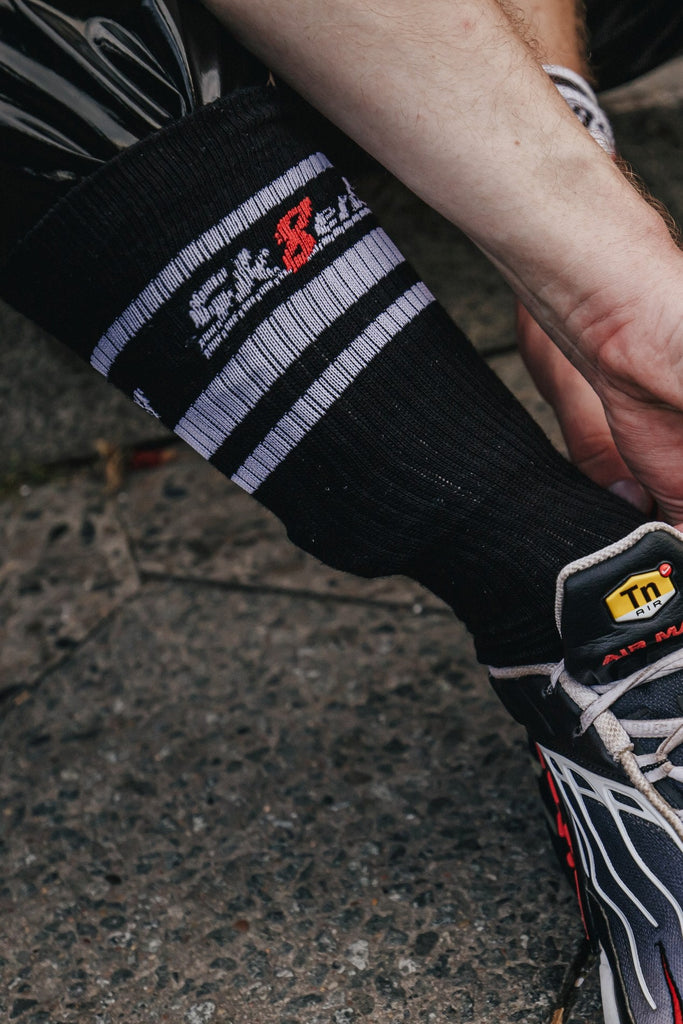 Sk8erboy® LIGHTWEIGHT Crew Socks black