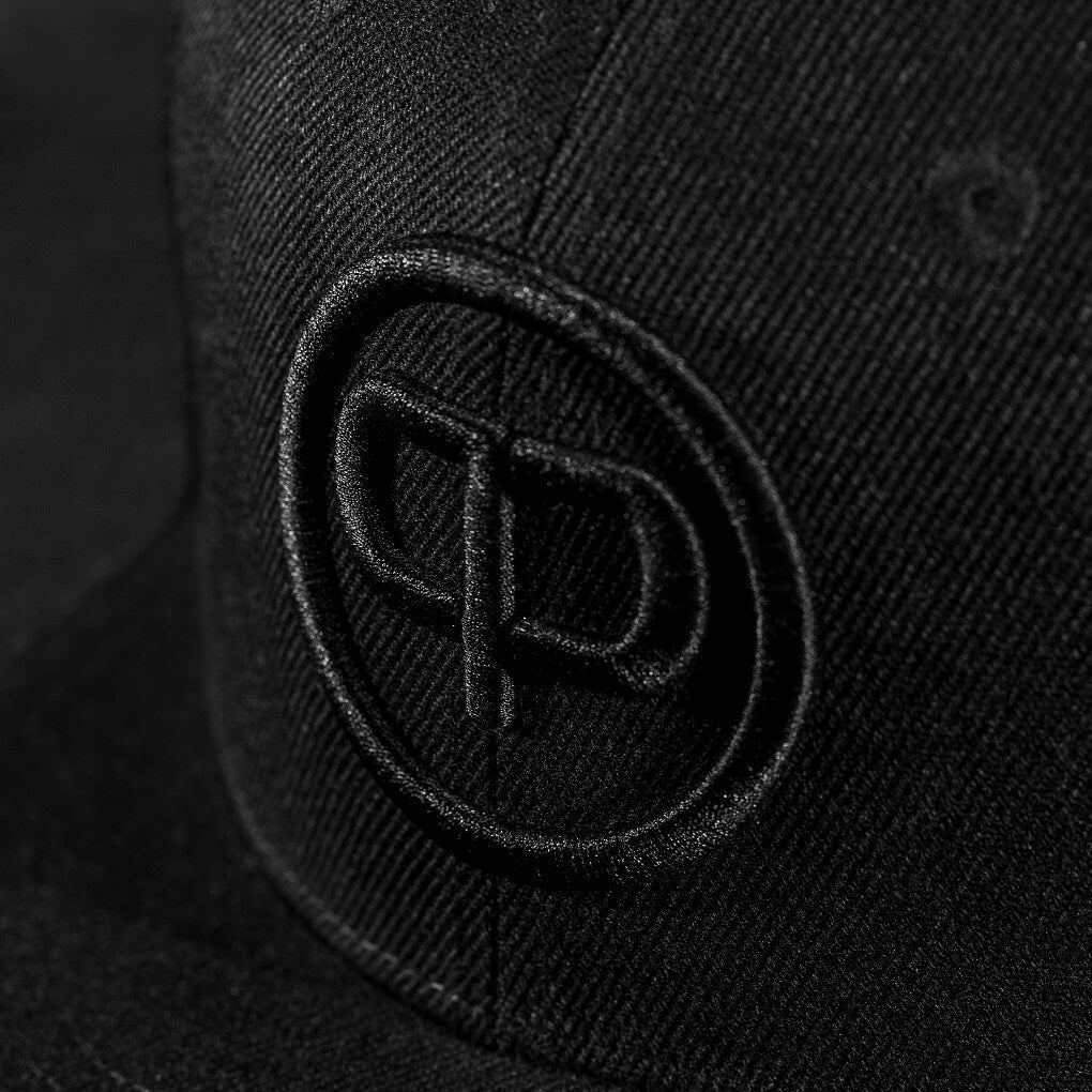 Snapback Cap - Black & Black - Pablo & Capone - Shop Deutschland Noodosz
