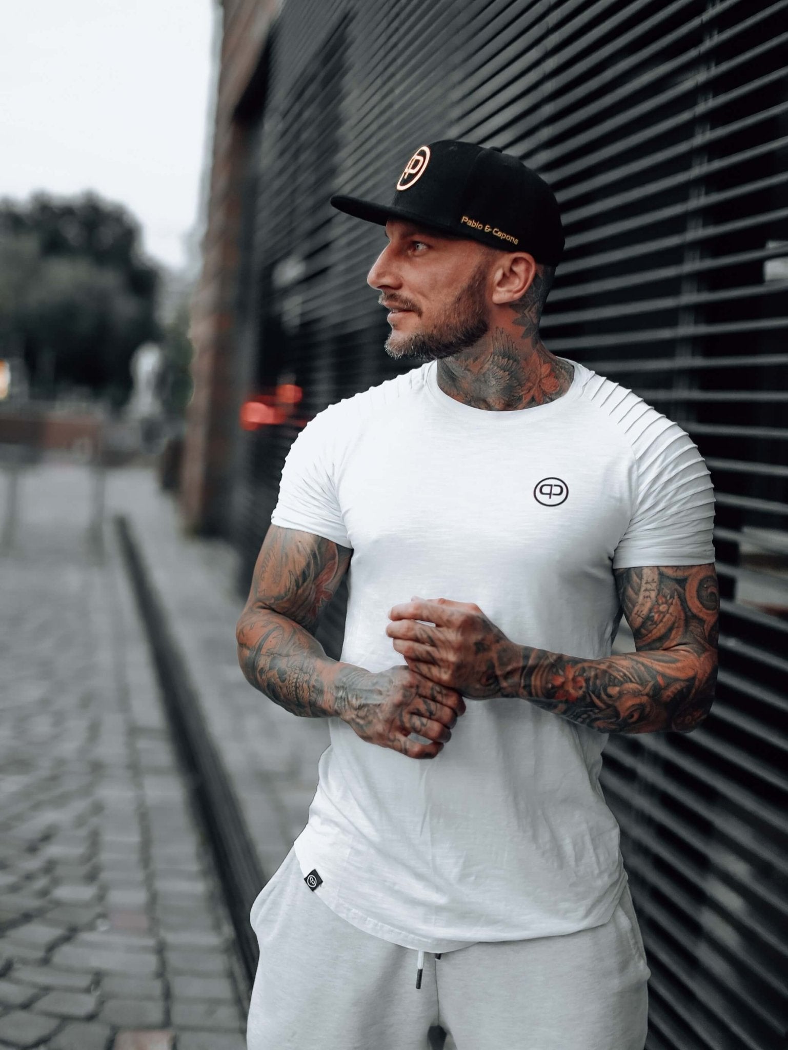 Snapback Cap - Black & Gold - Pablo & Capone - Shop Deutschland Noodosz