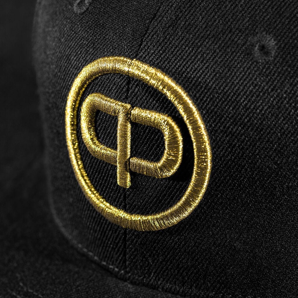 Snapback Cap - Black & Gold - Pablo & Capone - Shop Deutschland Noodosz