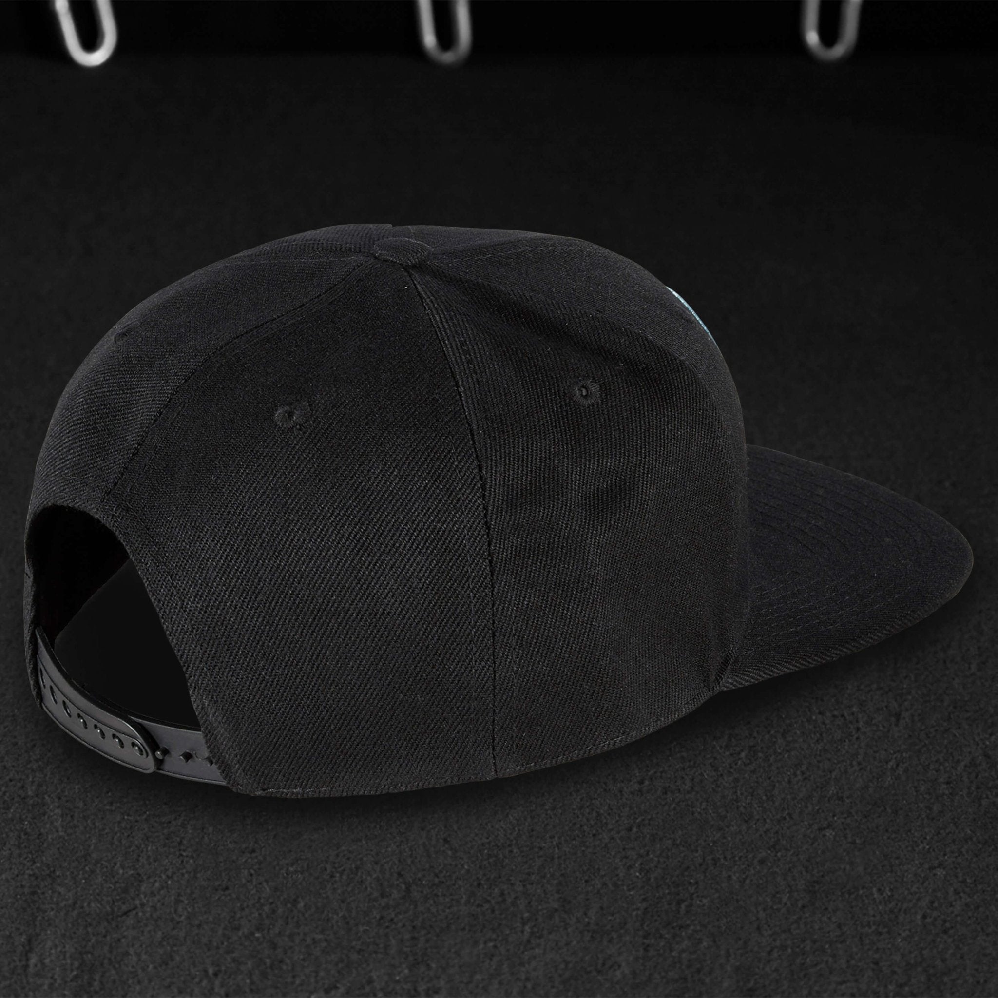 Snapback Cap - Black & Ice Blue - Pablo & Capone - Shop Deutschland Noodosz