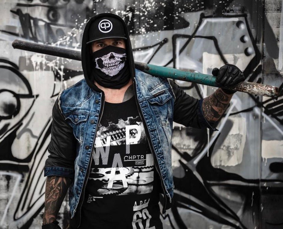 Snapback Cap - Black & White 2.0 - Pablo & Capone - Shop Deutschland Noodosz