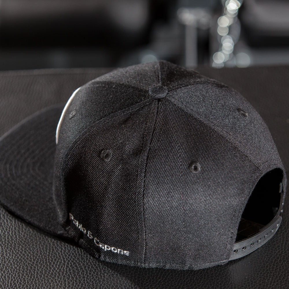 Snapback Cap - Black & White 2.0 - Pablo & Capone - Shop Deutschland Noodosz