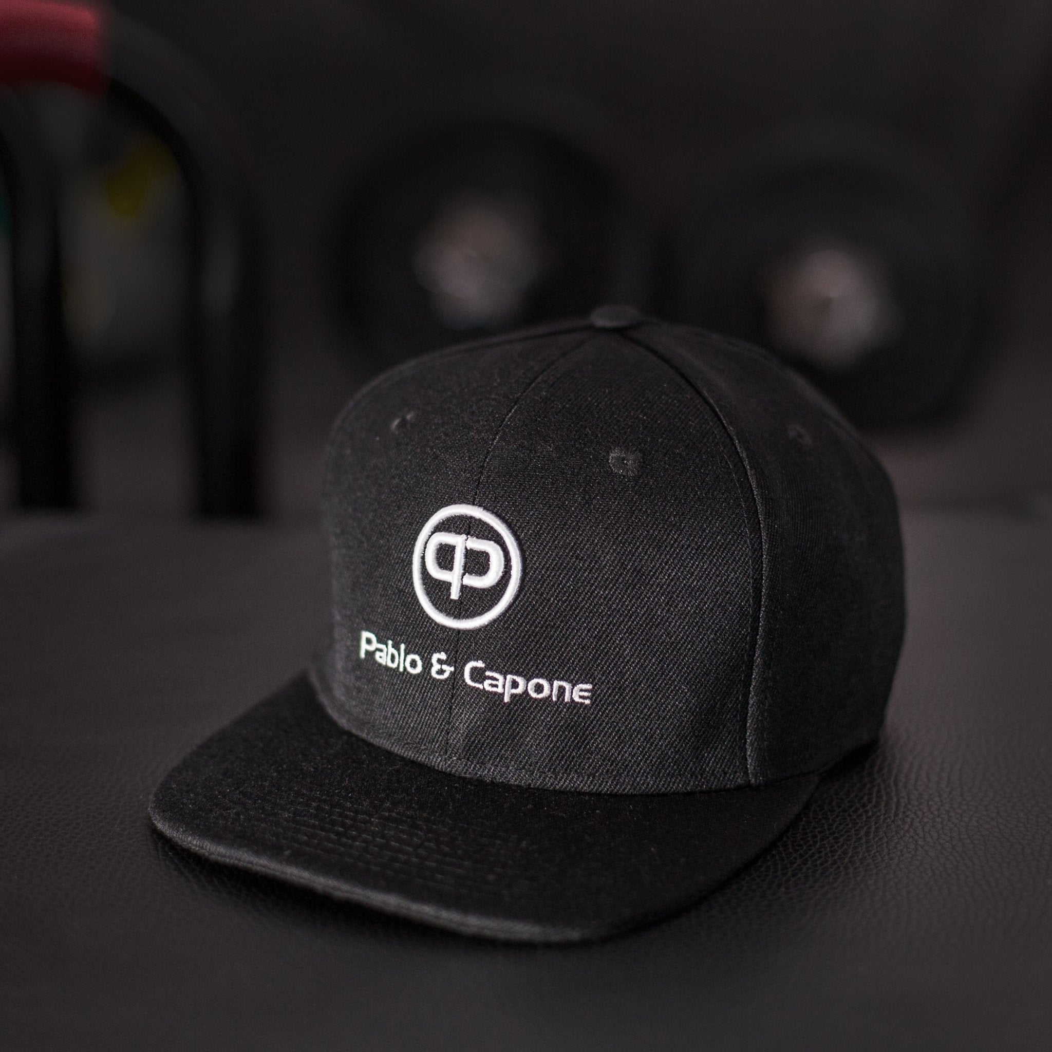 Snapback Cap - Black & White - Pablo & Capone - Shop Deutschland Noodosz