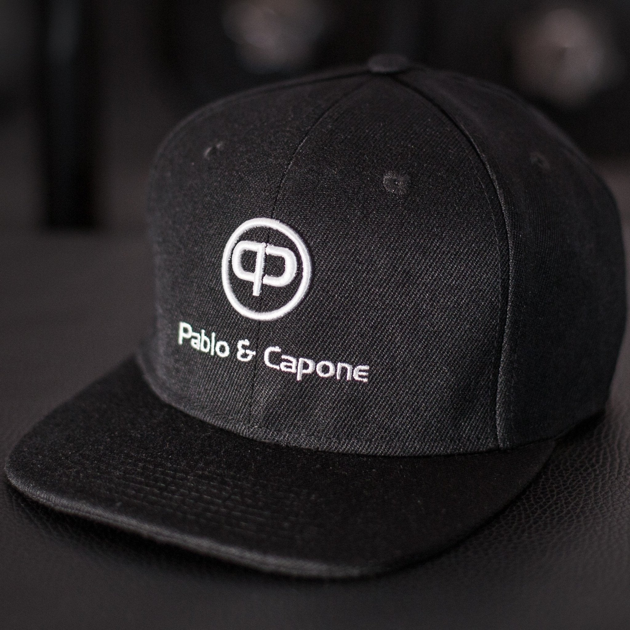 Snapback Cap - Black & White - Pablo & Capone - Shop Deutschland Noodosz