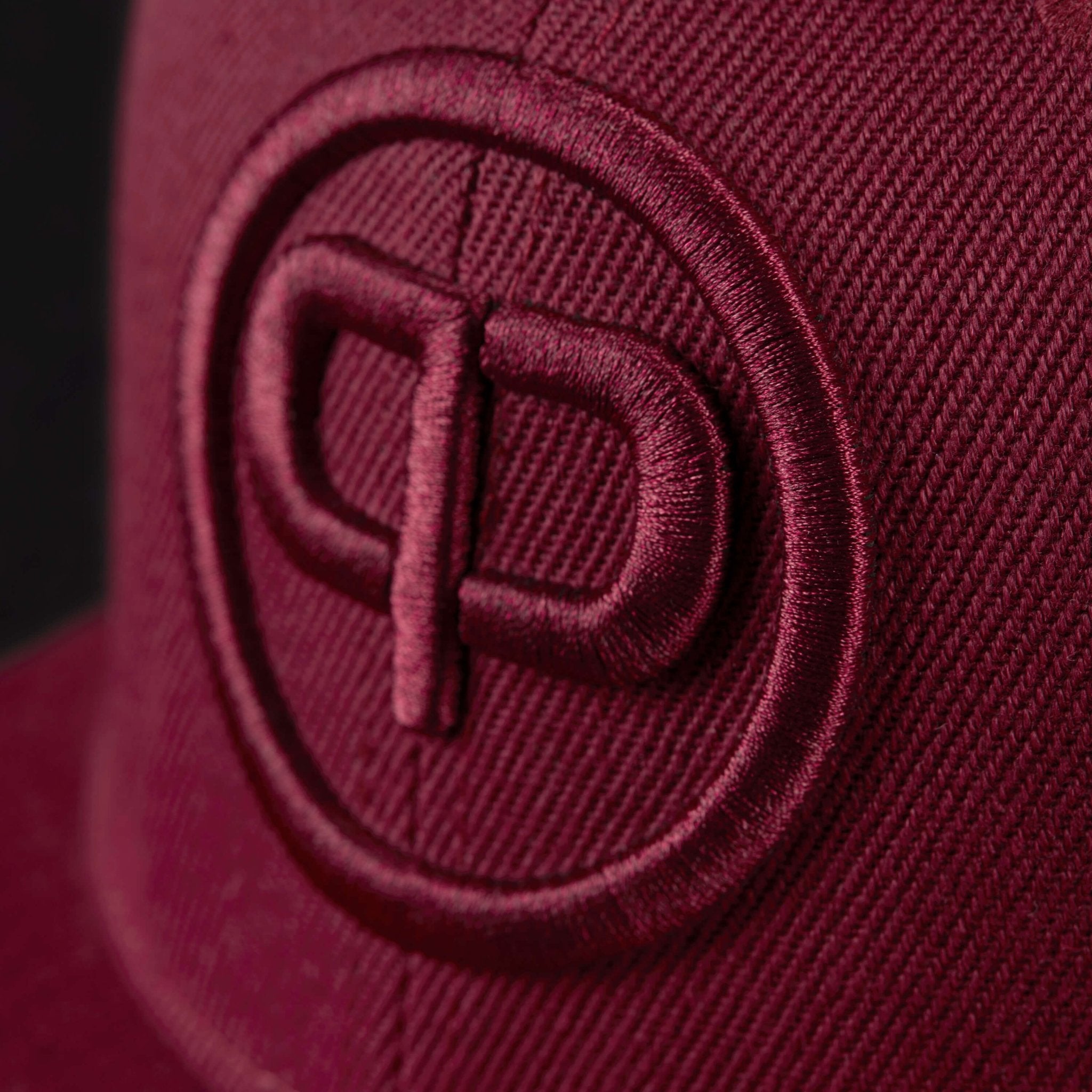 Snapback Cap - Burgundy & Burgundy - Pablo & Capone - Shop Deutschland Noodosz