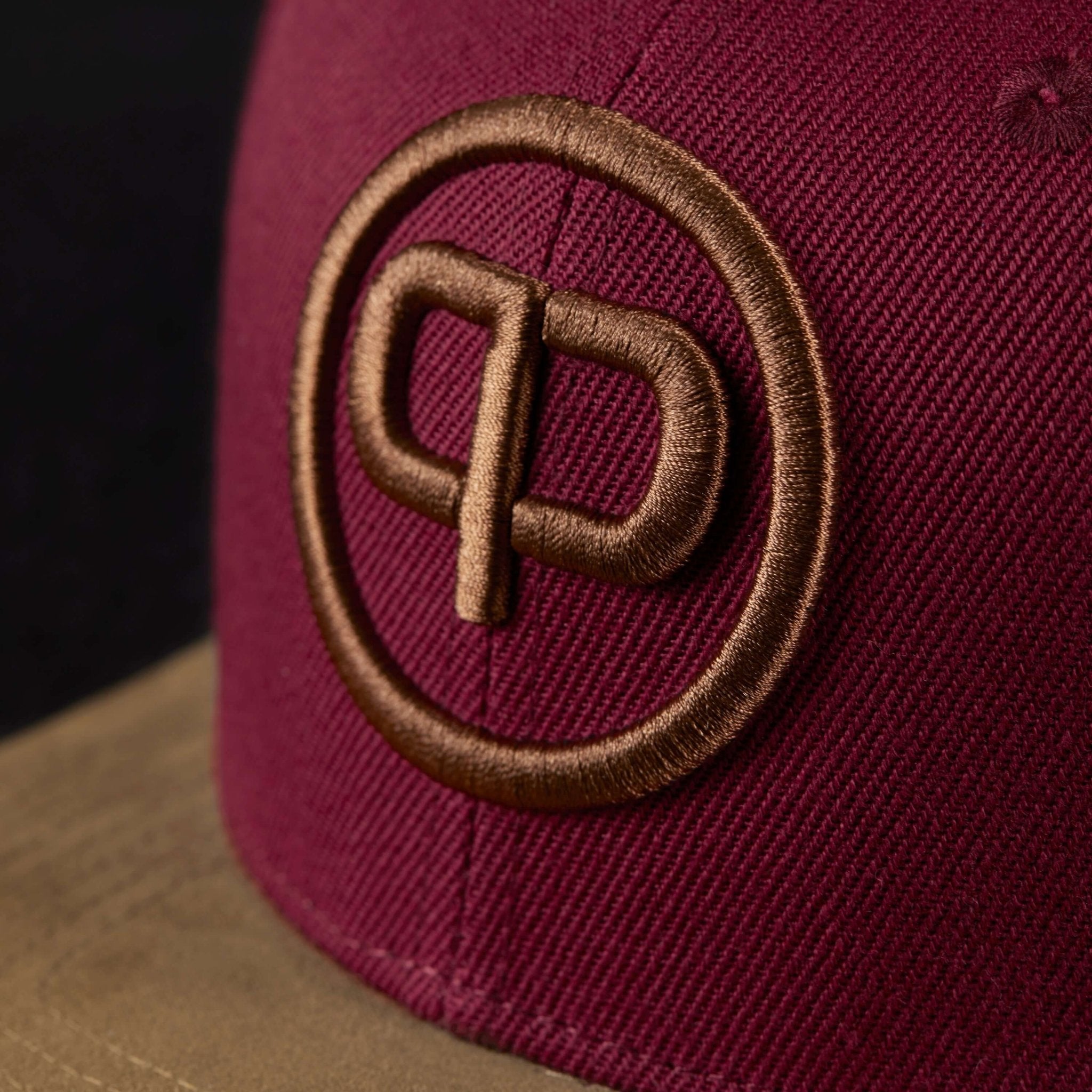 Snapback Cap - Burgundy & Suede - Pablo & Capone - Shop Deutschland Noodosz