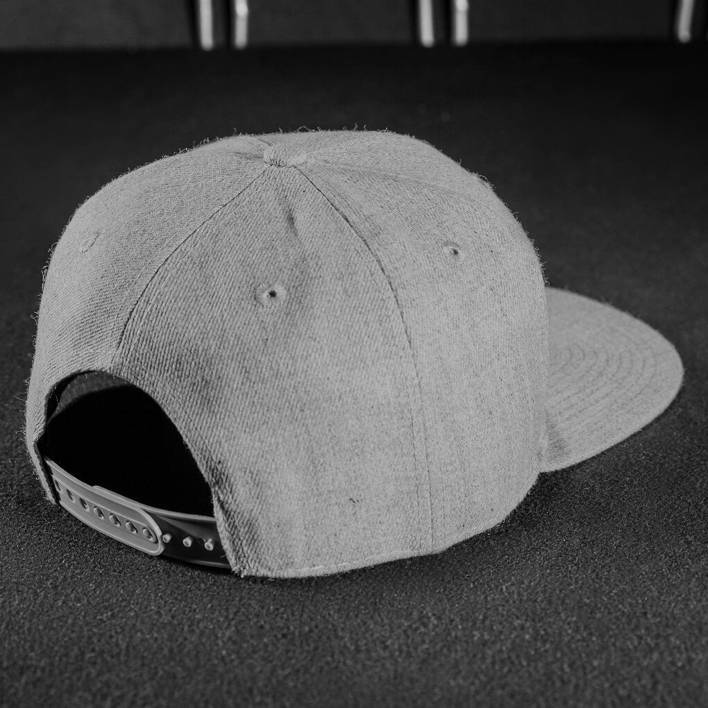 Snapback Cap - Grey & Black - Pablo & Capone - Shop Deutschland Noodosz