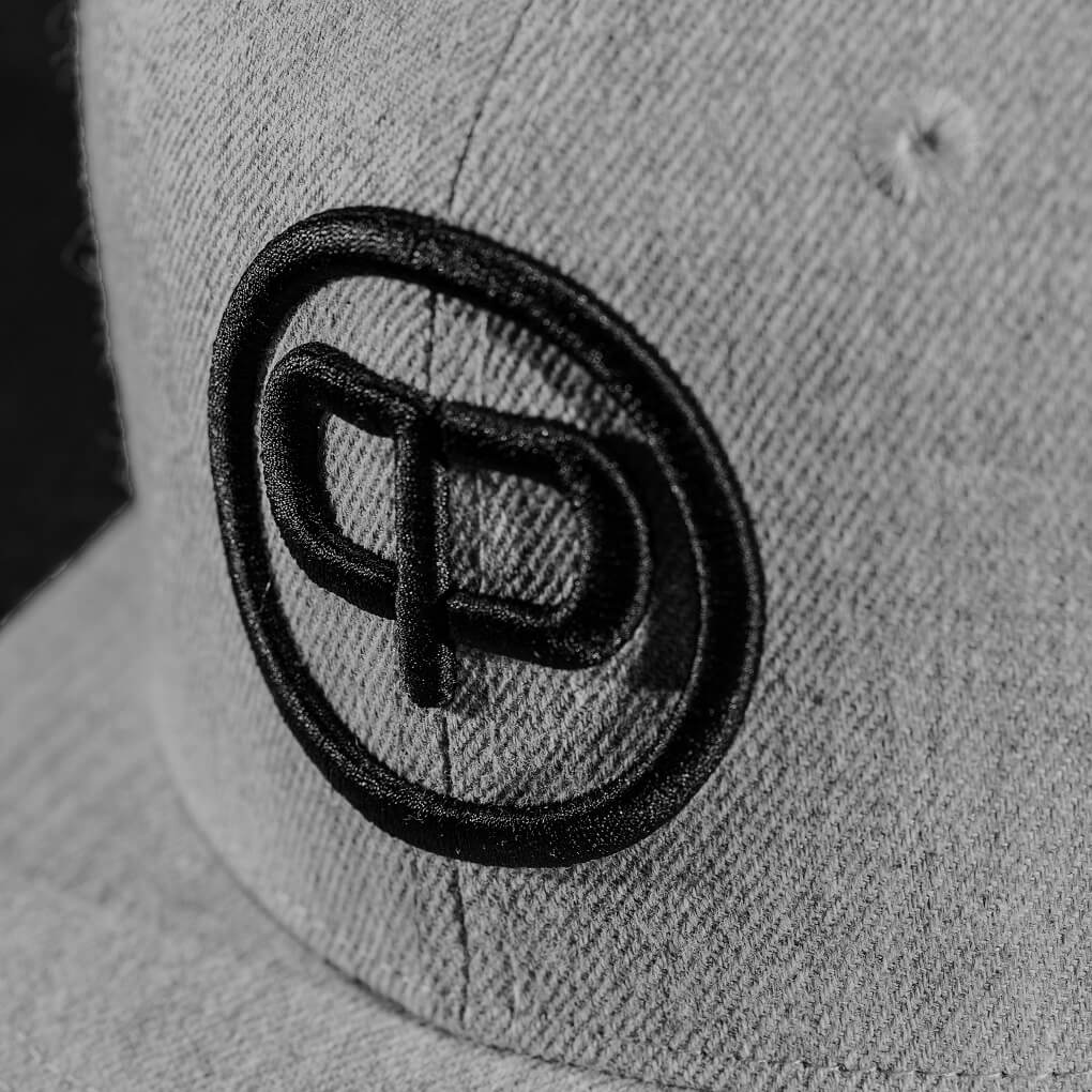 Snapback Cap - Grey & Black - Pablo & Capone - Shop Deutschland Noodosz