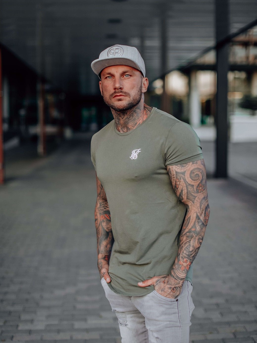 Snapback Cap - Grey & Grey - Pablo & Capone - Shop Deutschland Noodosz