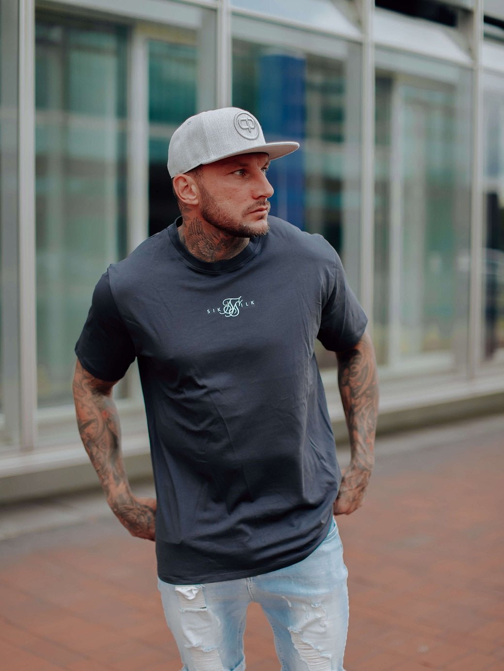 Snapback Cap - Grey & Grey - Pablo & Capone - Shop Deutschland Noodosz