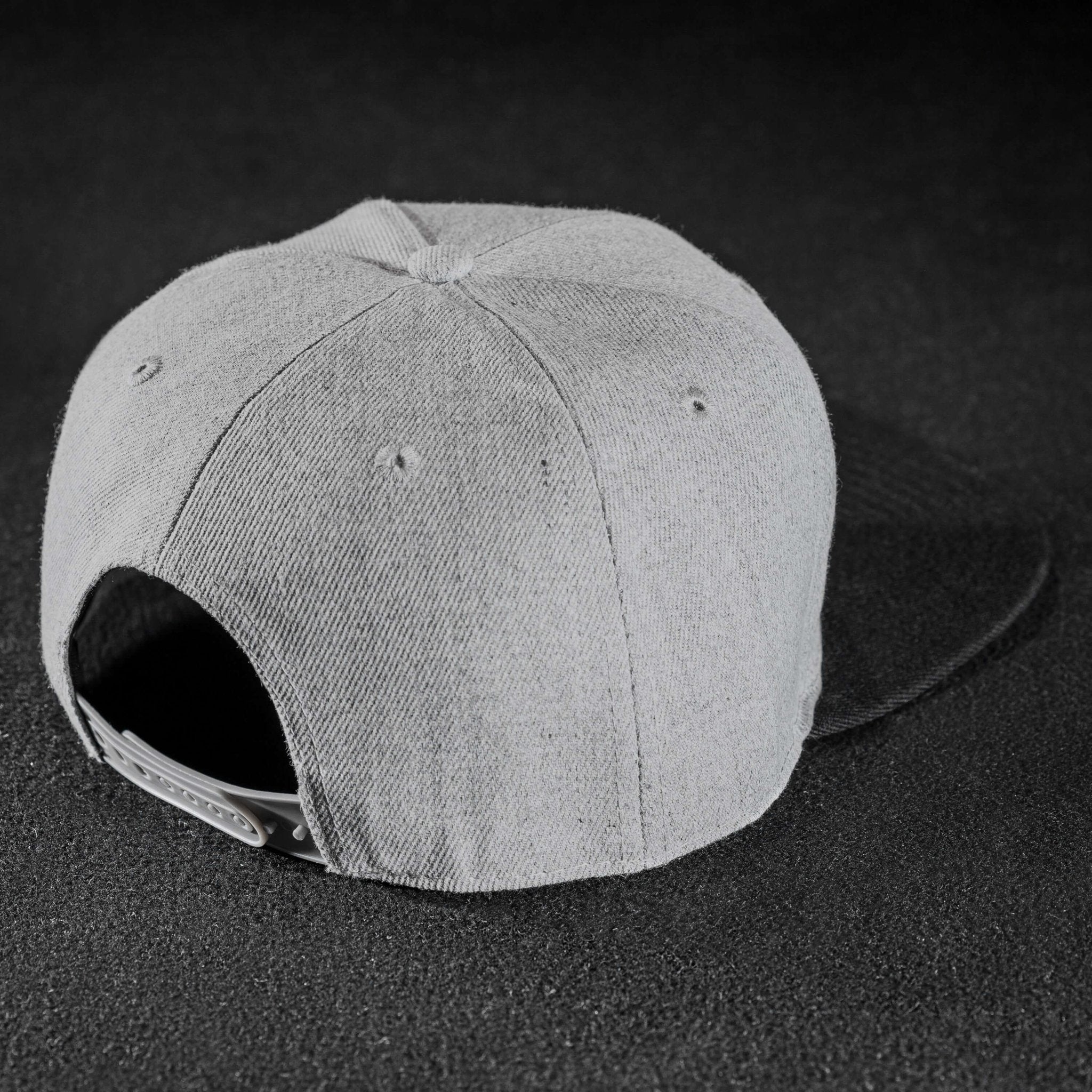 Snapback Cap - Grey on Black - Pablo & Capone - Shop Deutschland Noodosz